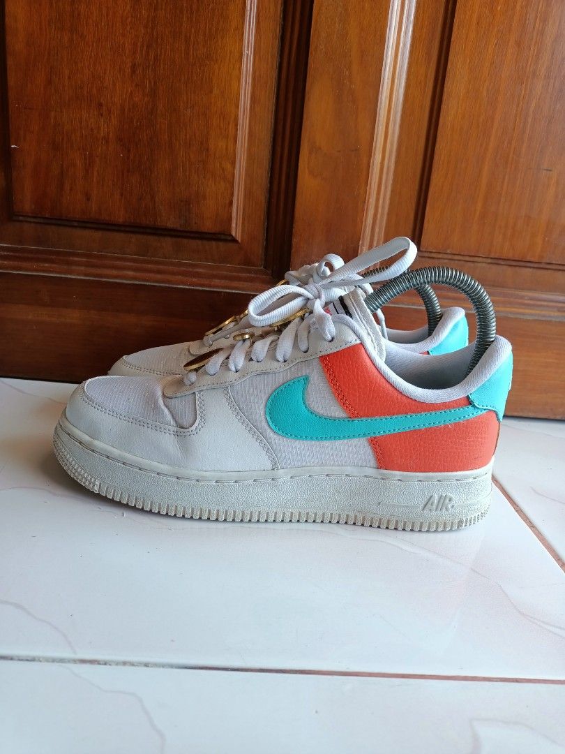 Budget Nike Air Force Low Sail Green Red 97 Shoe R DHgate 51 OFF
