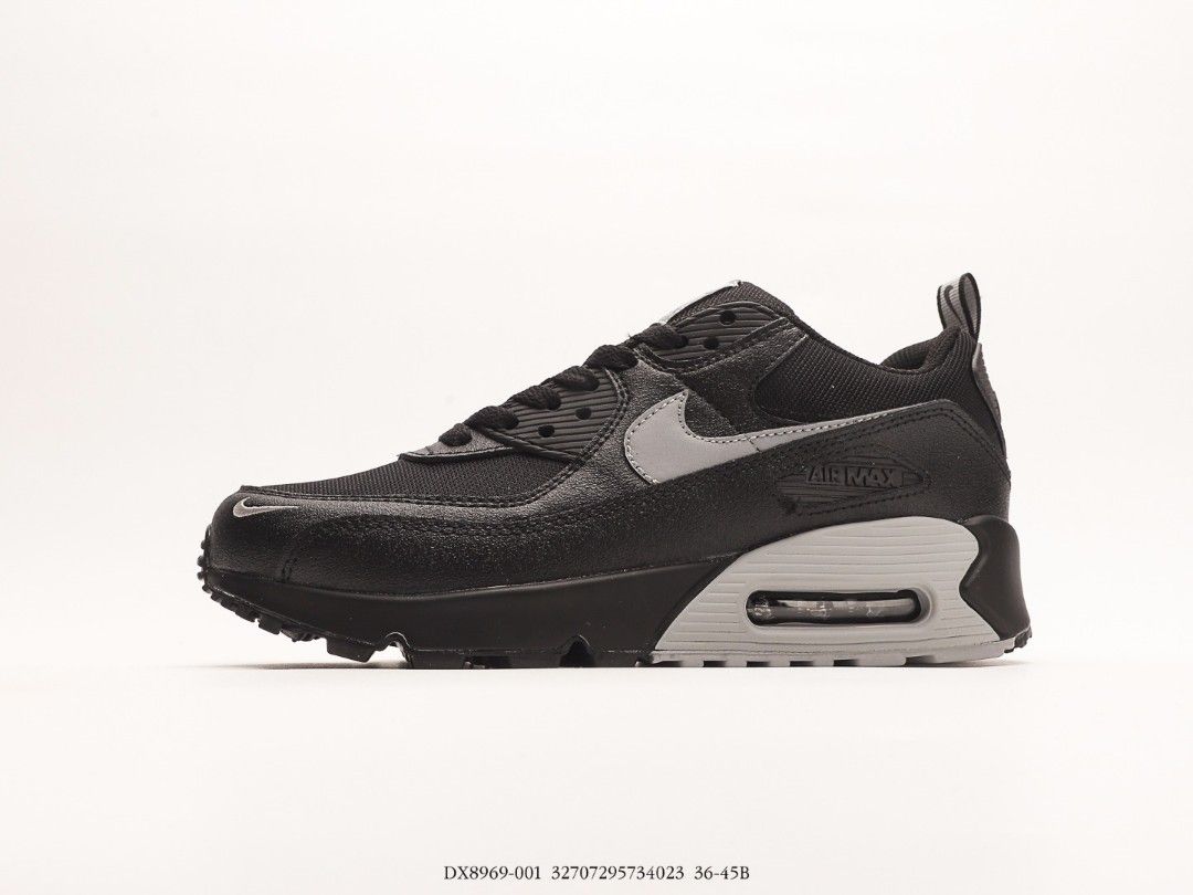 Nike air max 90 black silver shop