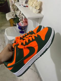 NO HYPE? Nike Dunk Low Miami Hurricanes Review and On FEET 
