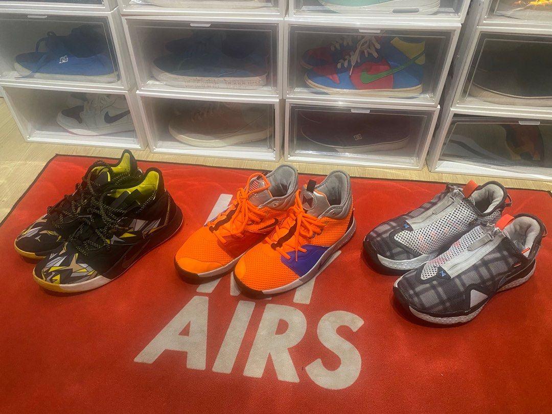Nike Pg Paul George 3 Shoes Combo 8.5Uk, Men'S Fashion, Footwear, Sneakers  On Carousell