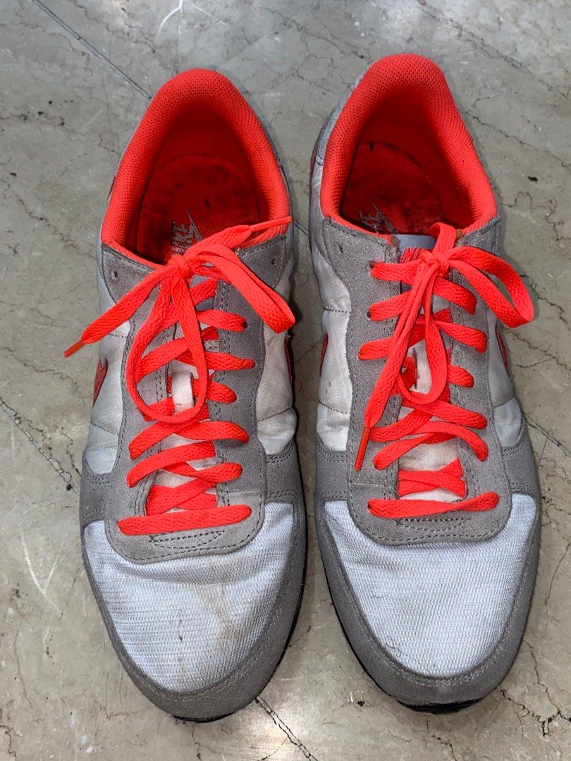Nike neon orange sneakers hotsell