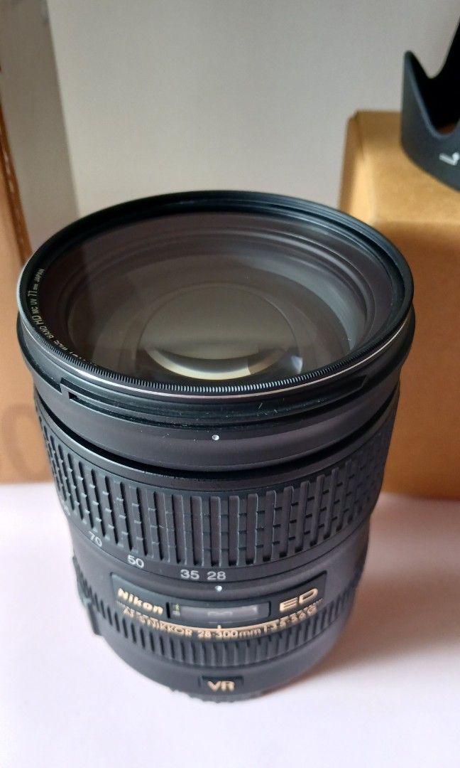 Nikon AF-S Nikkor 28-300mm 3.5-5.6G ED VR, 攝影器材, 鏡頭及裝備