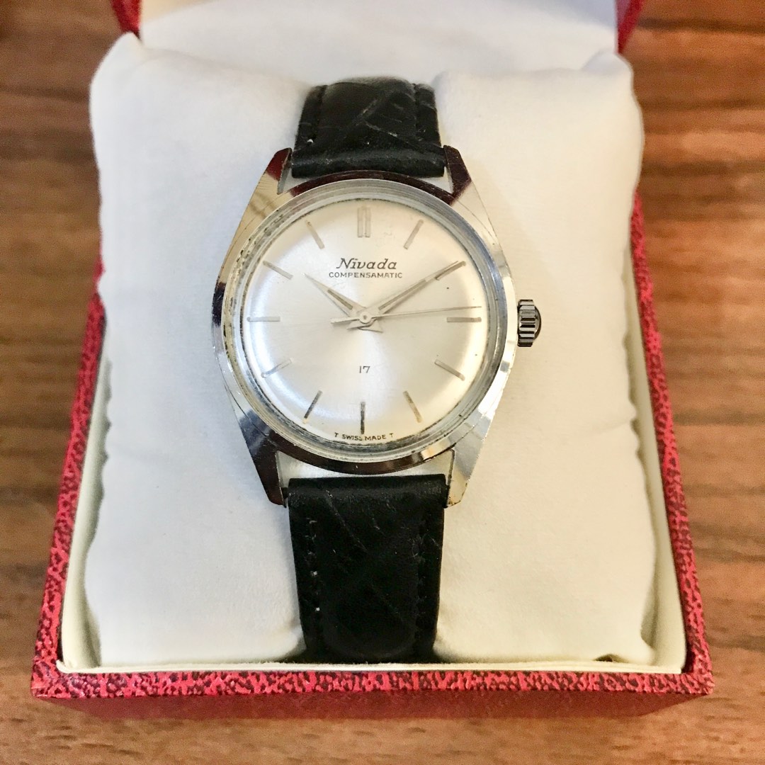 Nivada watch 17 jewels top