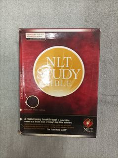 NLT Study Bible (Burgundy Bonded Leather)