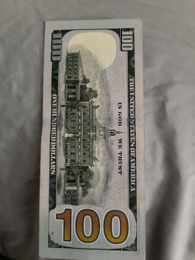 Note USD $100 Special number, Hobbies & Toys, Memorabilia & Collectibles,  Currency on Carousell