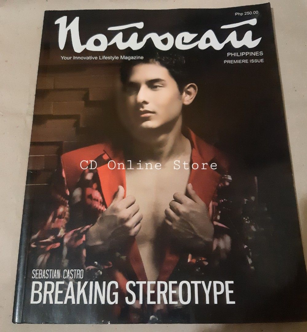 Castro Magazine Nouveau Magazine Sebastian Castro Premiere Issue, Hobbies & Toys, Books ...