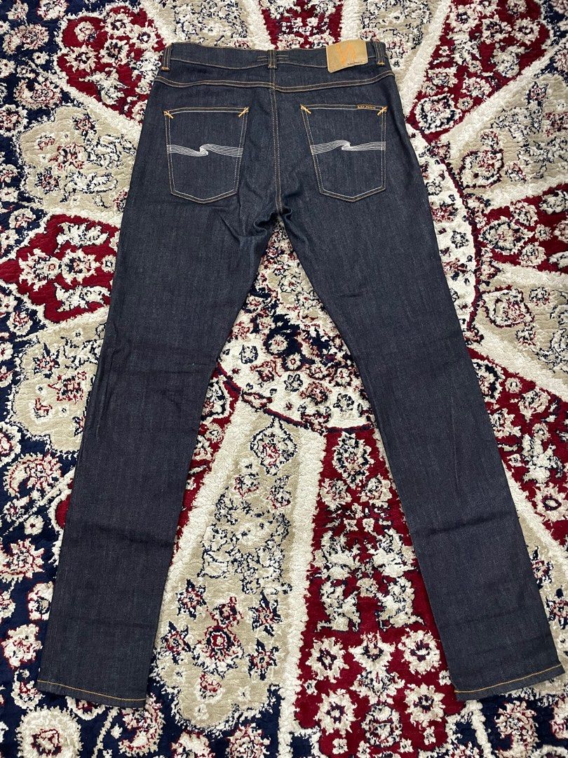 Nudie Lean Dean Dry Tonal Ecru