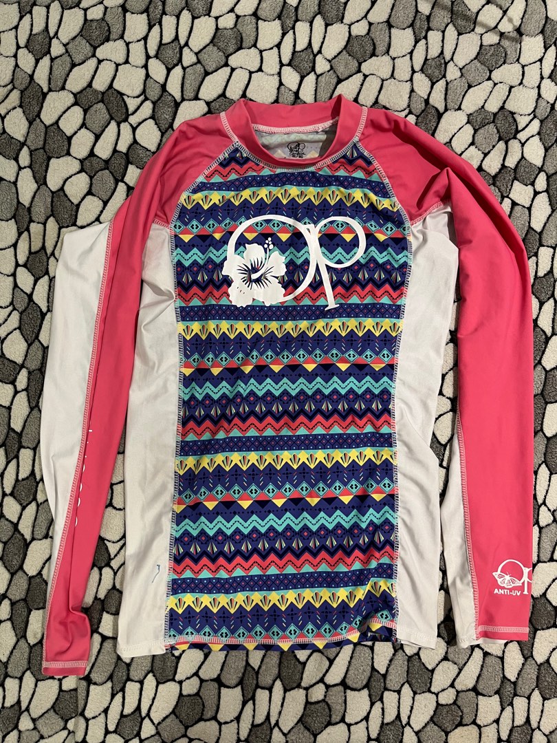 OCEAN PACIFIC RASH GUARD FOR WOMEN, Women's Fashion, Swimwear, Rash