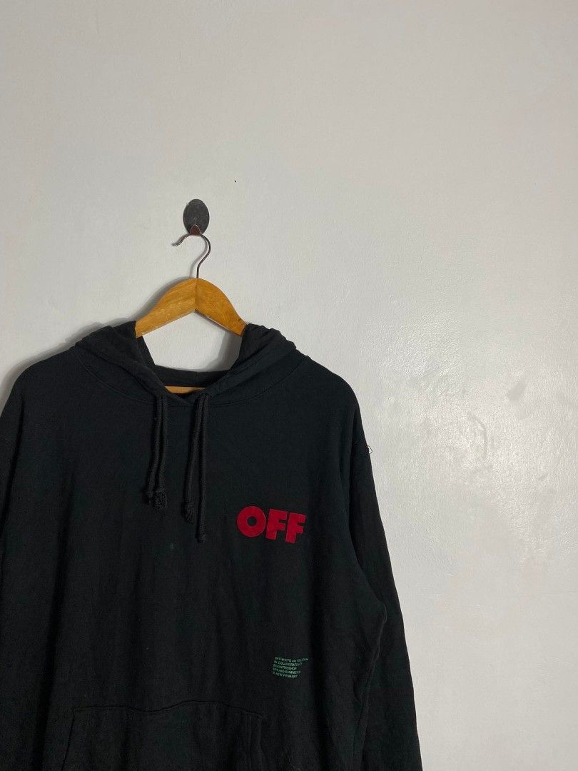 Off white i clearance was just thinking hoodie