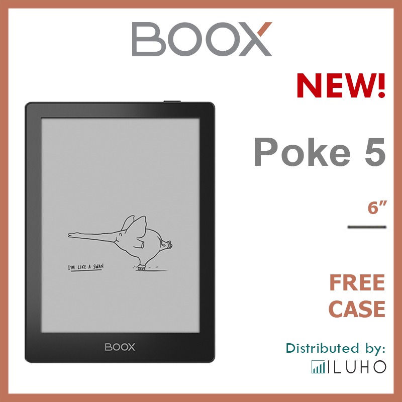 Onyx Boox Poke 5 E Ink Tablet Reader 6 Inch Quad Core Processor Android
