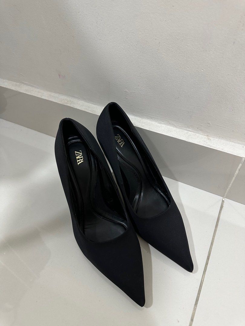 Black Women Sandals Pointed Toe High Heels Crystal Satin Dress Pumps  Gladiator Prom Shoes 2023 Designer
