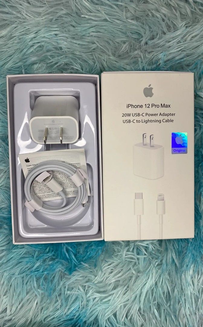 Original✔️iPhone charger 20Watts adapter and type c cable fast charging (Category: Chargers & Cables) located in Manila. Submitted by milasgadgetph (Listing ID 1238968368, Image 1). Description: 💯 ORIGINAL IPHONE CHARGER GET YOURS NOW 🛒 ✔️PRICE LIST‼️ 💰IPHONE CHARGER 20W ADAPTER AND CABLE SET - 700 💰20W adapter - 550 💰1M Type c to Lightning-450 💰2M type c to Lightning - 550 💰USB to lighting - 450 💰1M type c to type c - 45p 💰magsafe batte