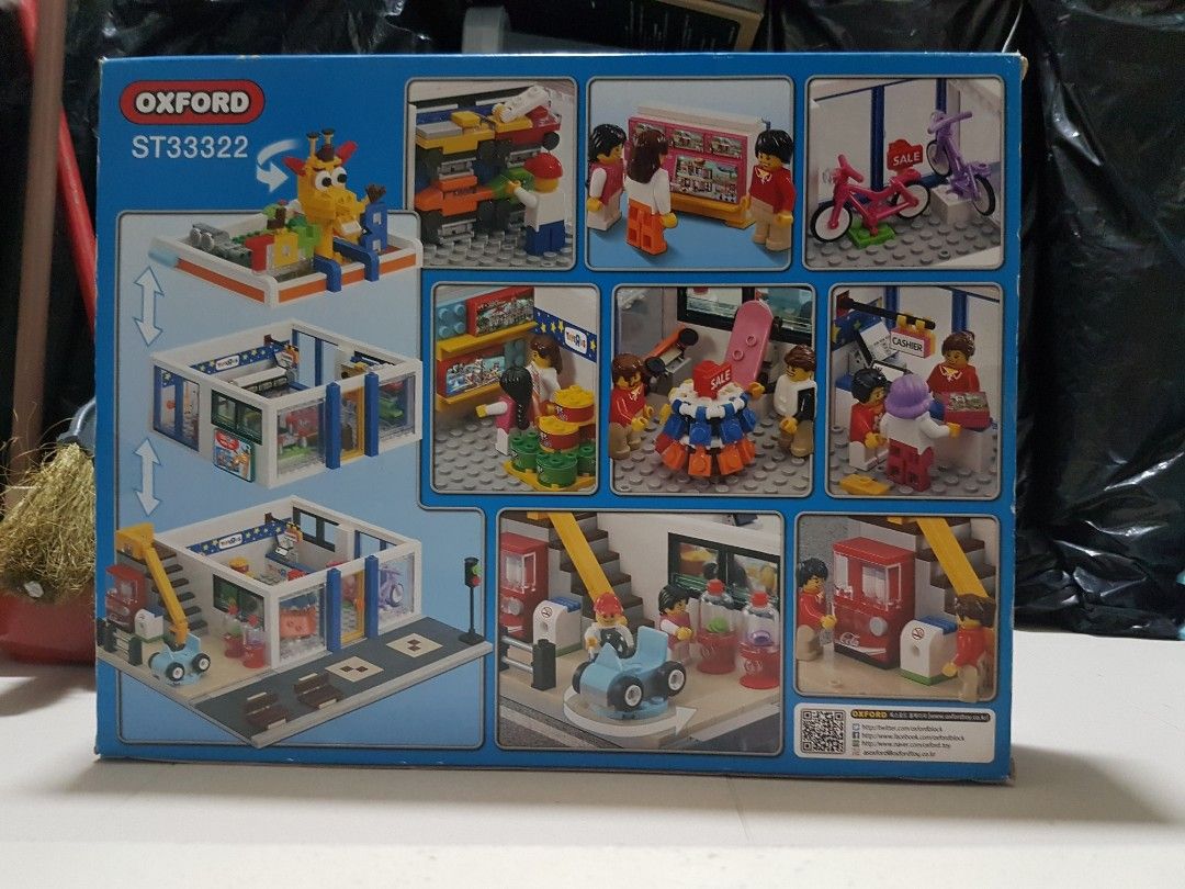Oxford ST33322 Town Toy Shop Brand New Unopen Lego