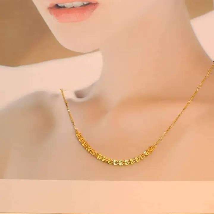 Palay Necklace 18K (Category: Necklaces) located in Cainta. Submitted by krissssh (Listing ID 1238795786, Image 3). Description: 18K SAUDI GOLD 🍂🍃Palay Necklace 💯%Real Gold ✅Pawnable 👉est 0.85-0.9g more or less 💸 Money back guarantee if proven fake. .