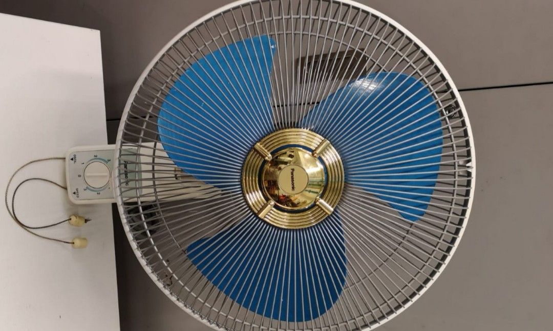 Panasonic 樂聲牌超新淨14吋掛牆扇, 傢俬＆家居, 燈飾及風扇, 風扇