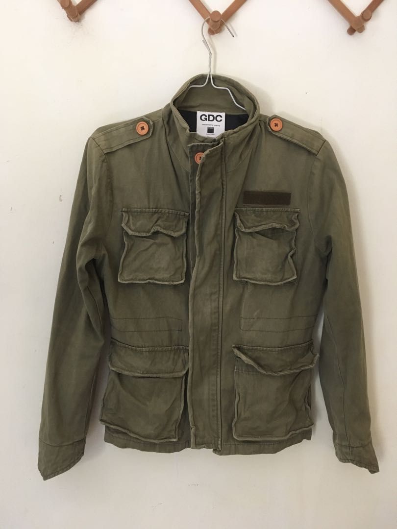 Parka M65 military green army field jacket japan market, Fesyen