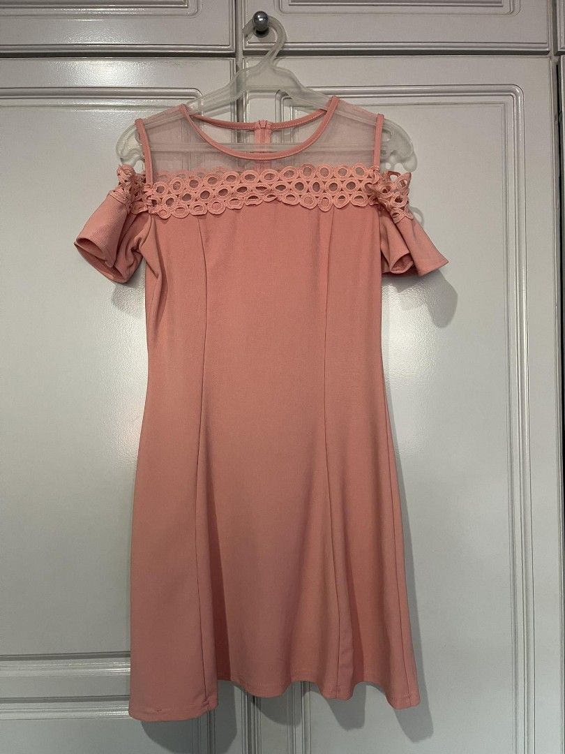 Peach Dress on Carousell