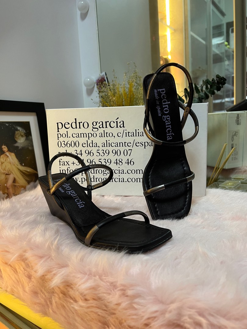 Pedro garcia wedge sandals cheap