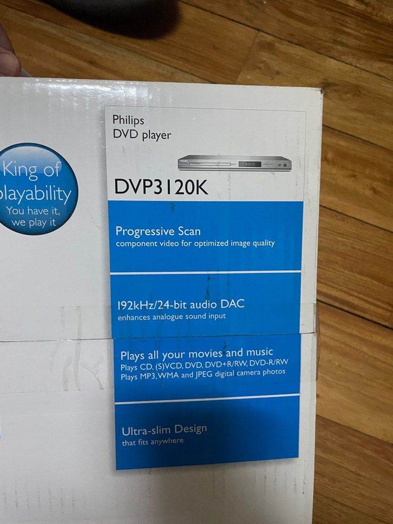 Philips DVD Player with Karaoke DVP 3120k/98 on Carousell