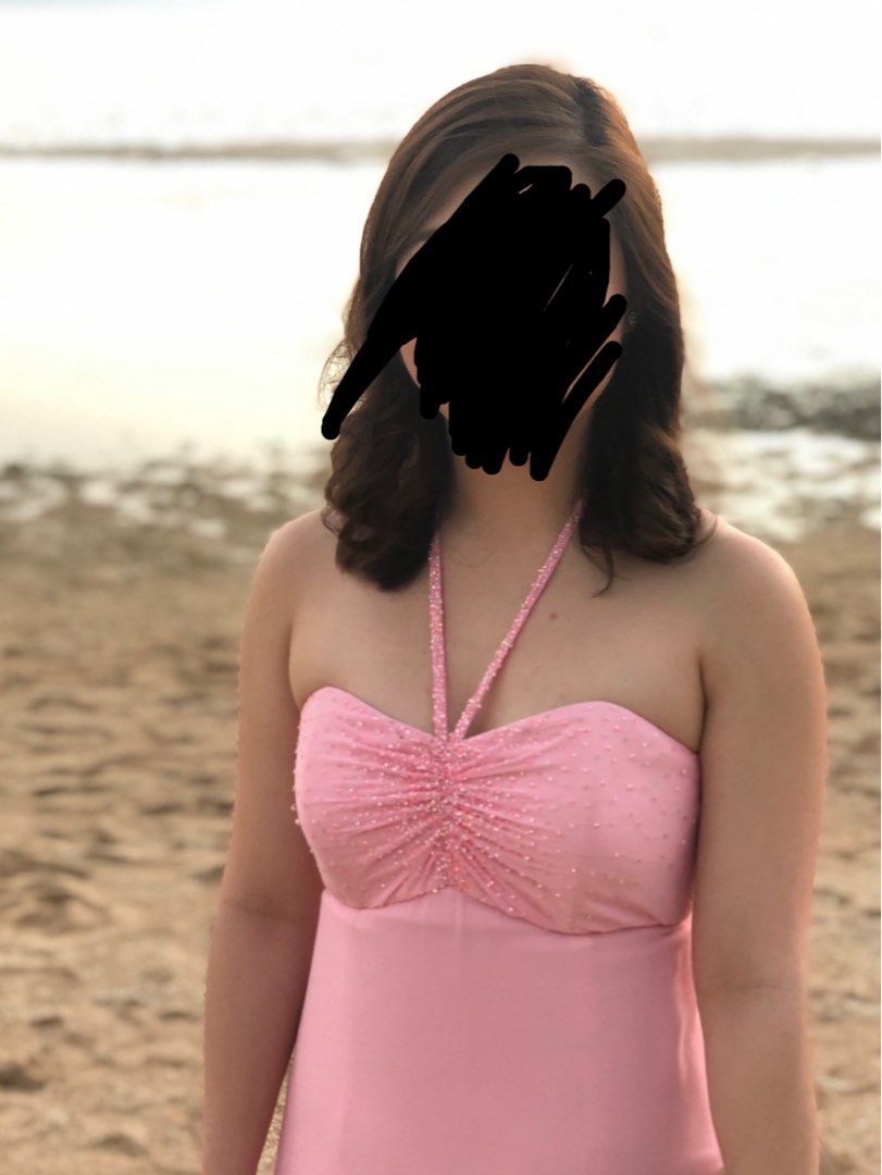 Pink Sequined Wedding Gown (Category: Evening dresses & gowns) located in San Juan City. Submitted by candylovesfashion (Listing ID 1238910272, Image 1). Description: .