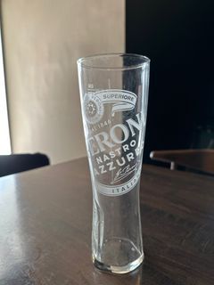 Peroni Pint Beer Glasses (set of 6) 500ml Lined