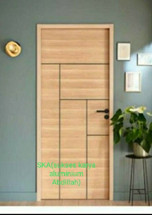 Pintu rumah hpl minimalis murah, Perabotan Rumah di Carousell