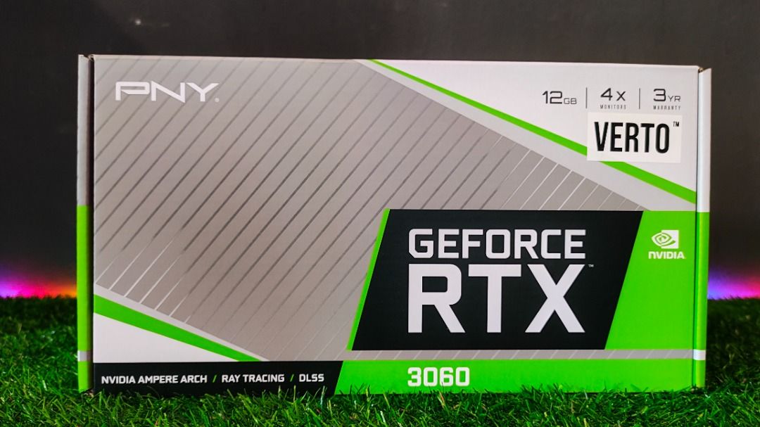 PNY GeForce RTX 3060 12GB VERTO Dual Fan, Computers & Tech, Parts ...