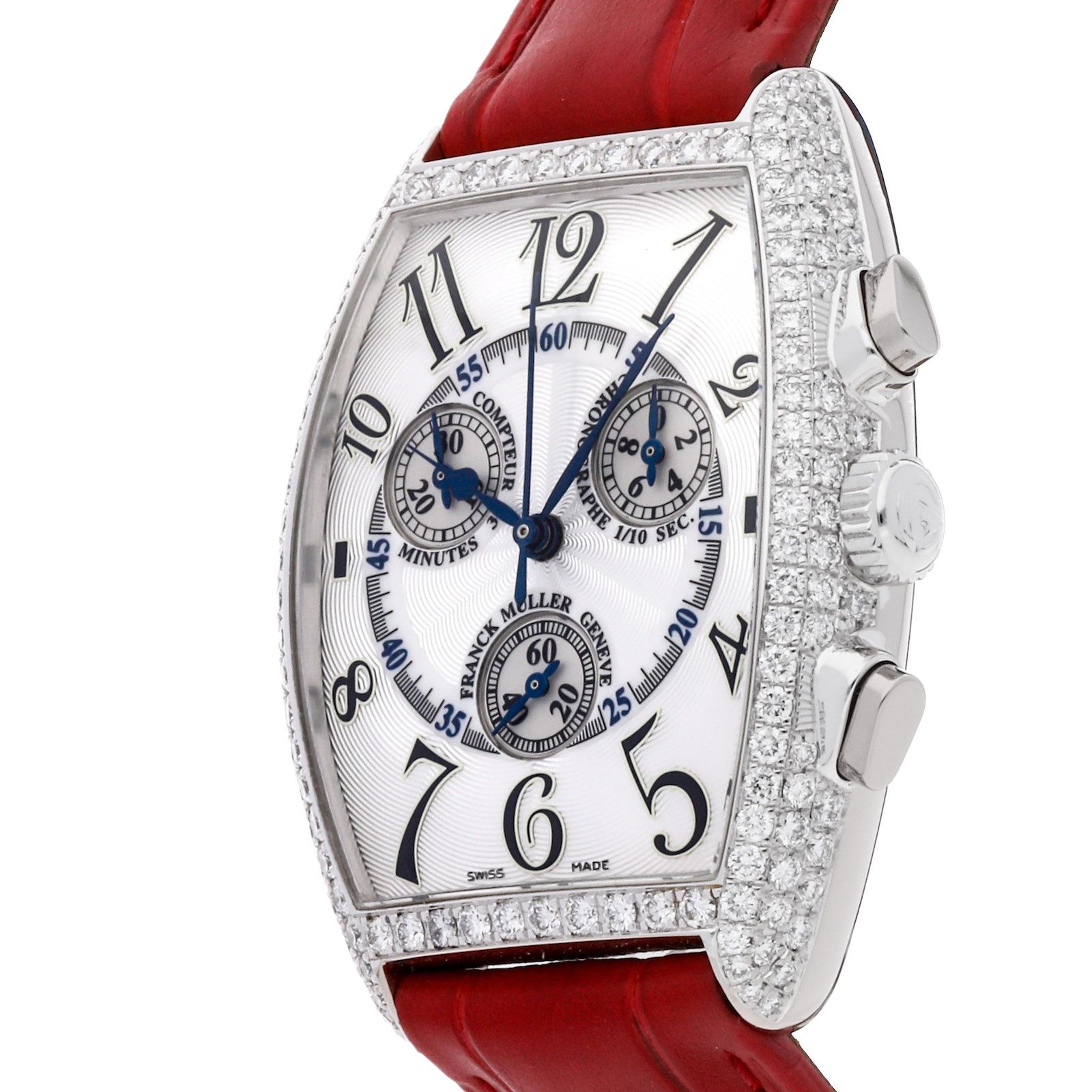 Pre Owned Franck Muller Cintree Curvex Chronograph 2852CCQZD