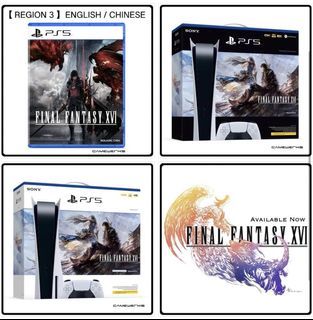 PS5 Final Fantasy 16 Game / Console