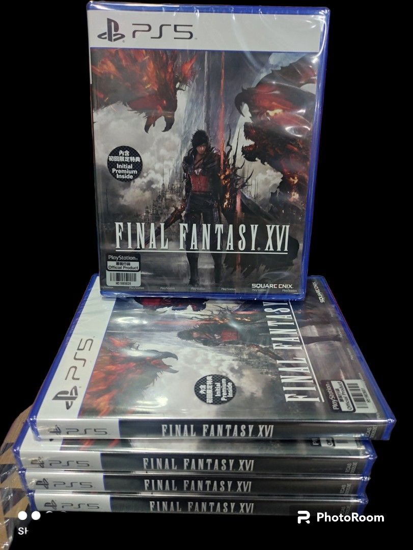 PS5 FINAL FANTASY XVI (Category: PlayStation) located in Makati City. Submitted by yomyom_onlineshop (Listing ID 1238878386, Image 1). Description: For Sale Only Brandnew Sealed No To trade/SWAP Delivery within the day Taguig Market Market Can book Via lalamove Less Time Less Effort Cod,Gcash,Banktransfer.