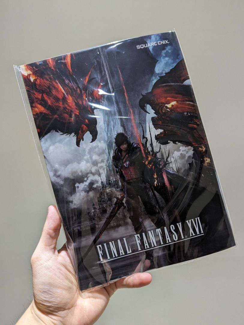 全新PS5 Final Fantasy XVI限量特典筆記本FF16 太空戰士16 最終 全新PS5 Final Fantasy XVI限量特典筆記本FF16 太空戰士16 最終