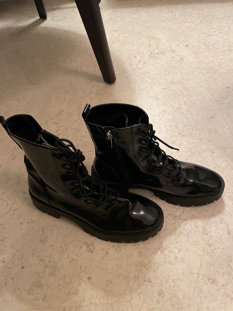 Pull and Bear Platform boots like doc martins