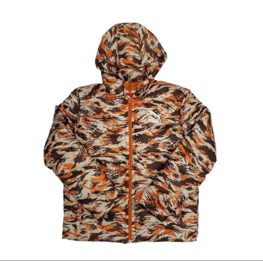 Puma orange camo jacket outlet
