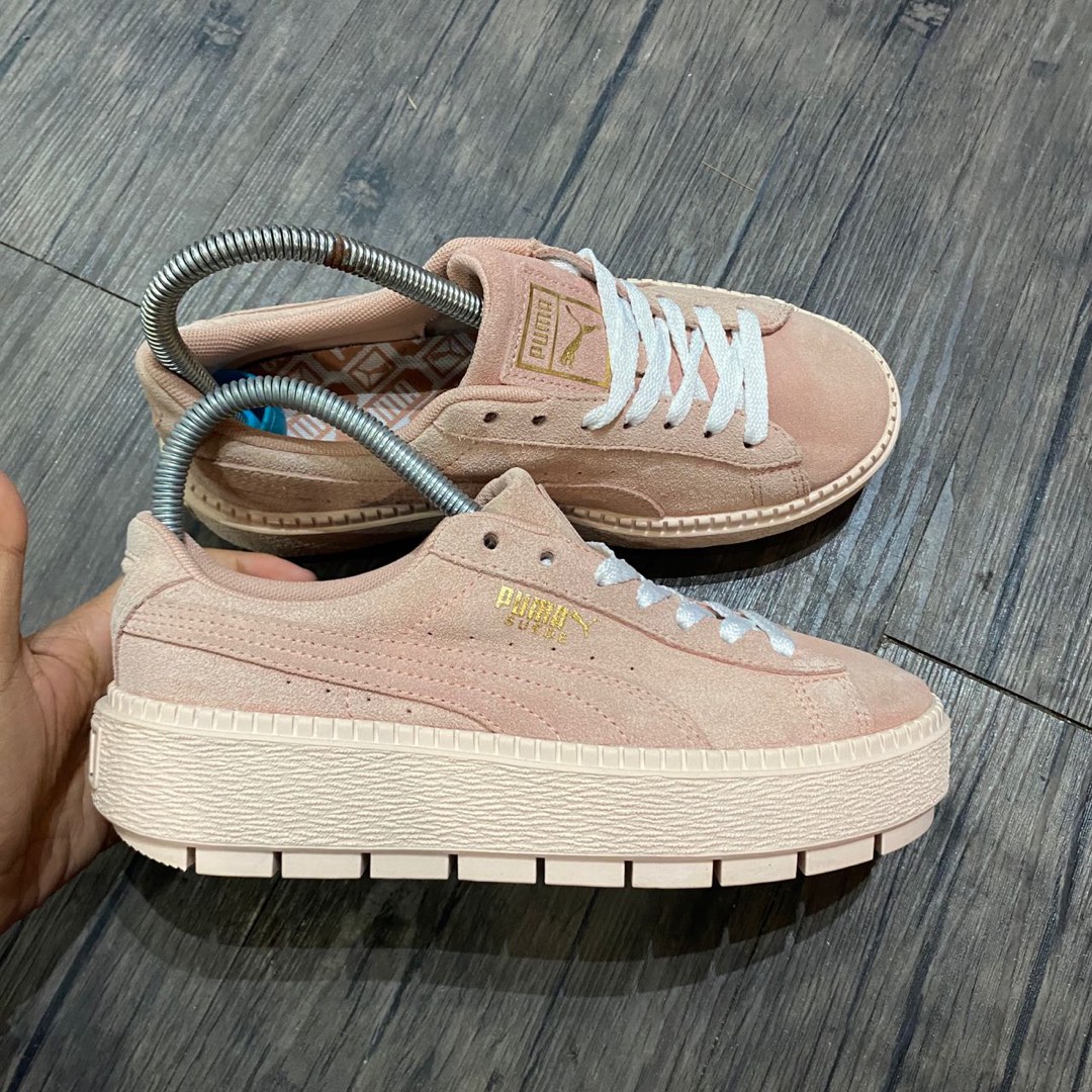 Puma platform shop trace pink