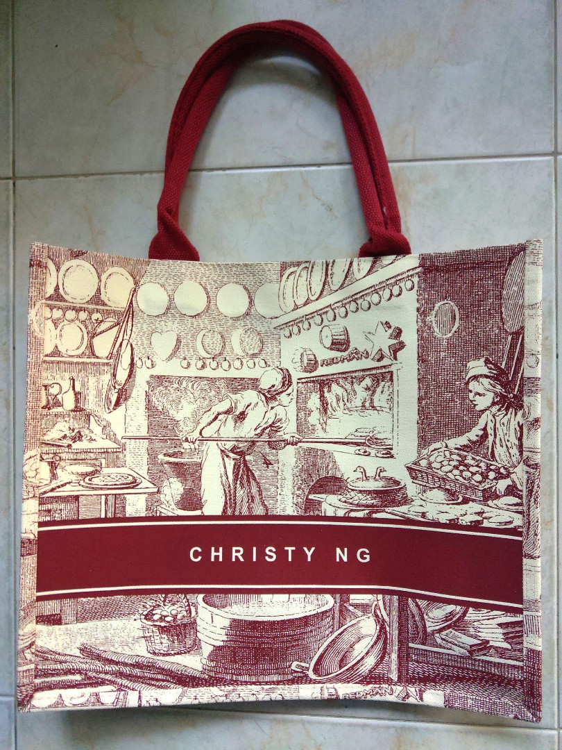 🆕 Christy Ng Limited Edition Commune Grocery Tote Bag, Luxury, Bags &  Wallets on Carousell