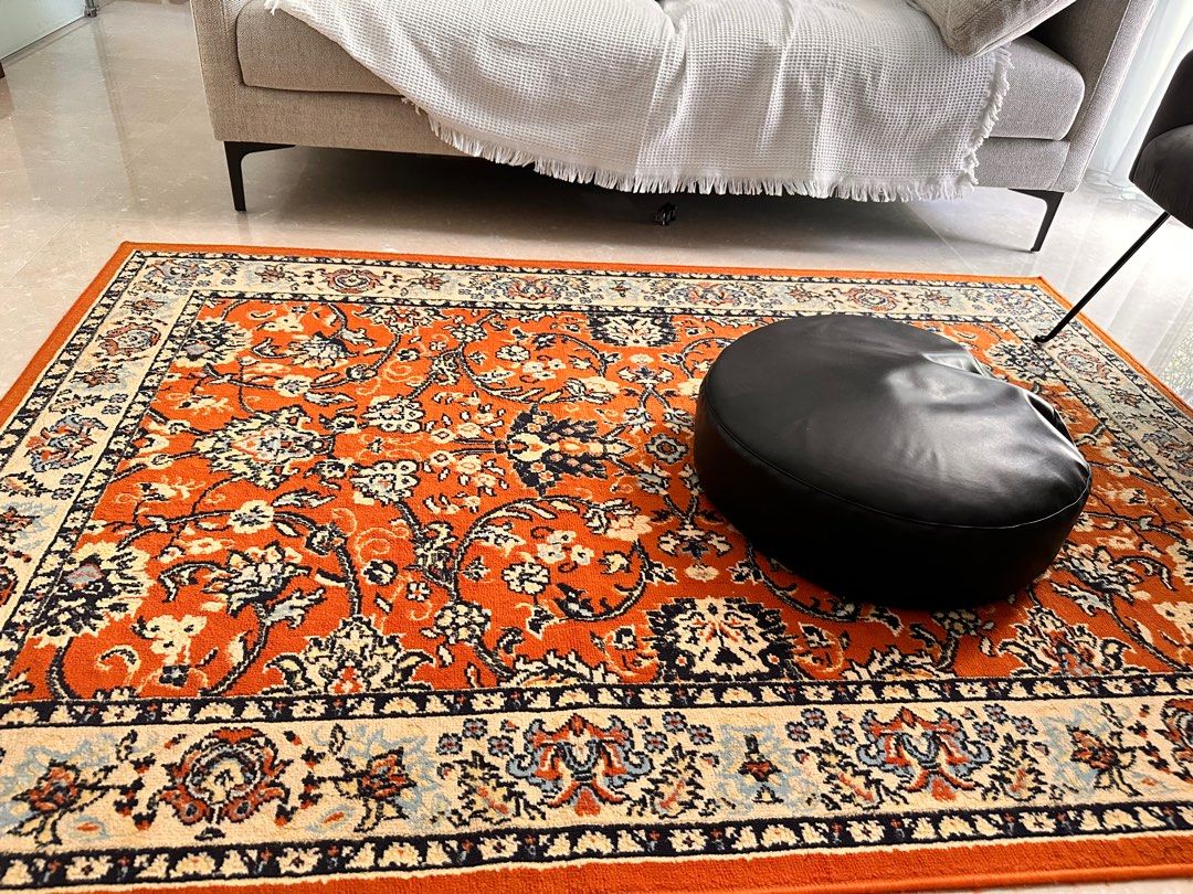 Rug from Kashan collection 4*6, Furniture & Home Living, Home Decor