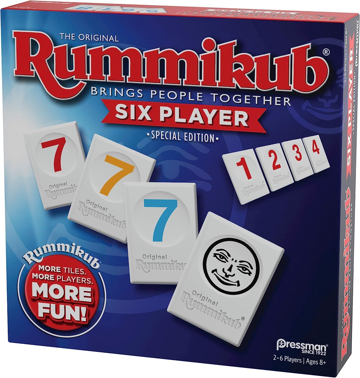 Rummikub Six Player Edition The Classic Rummy Tile Game More Tiles