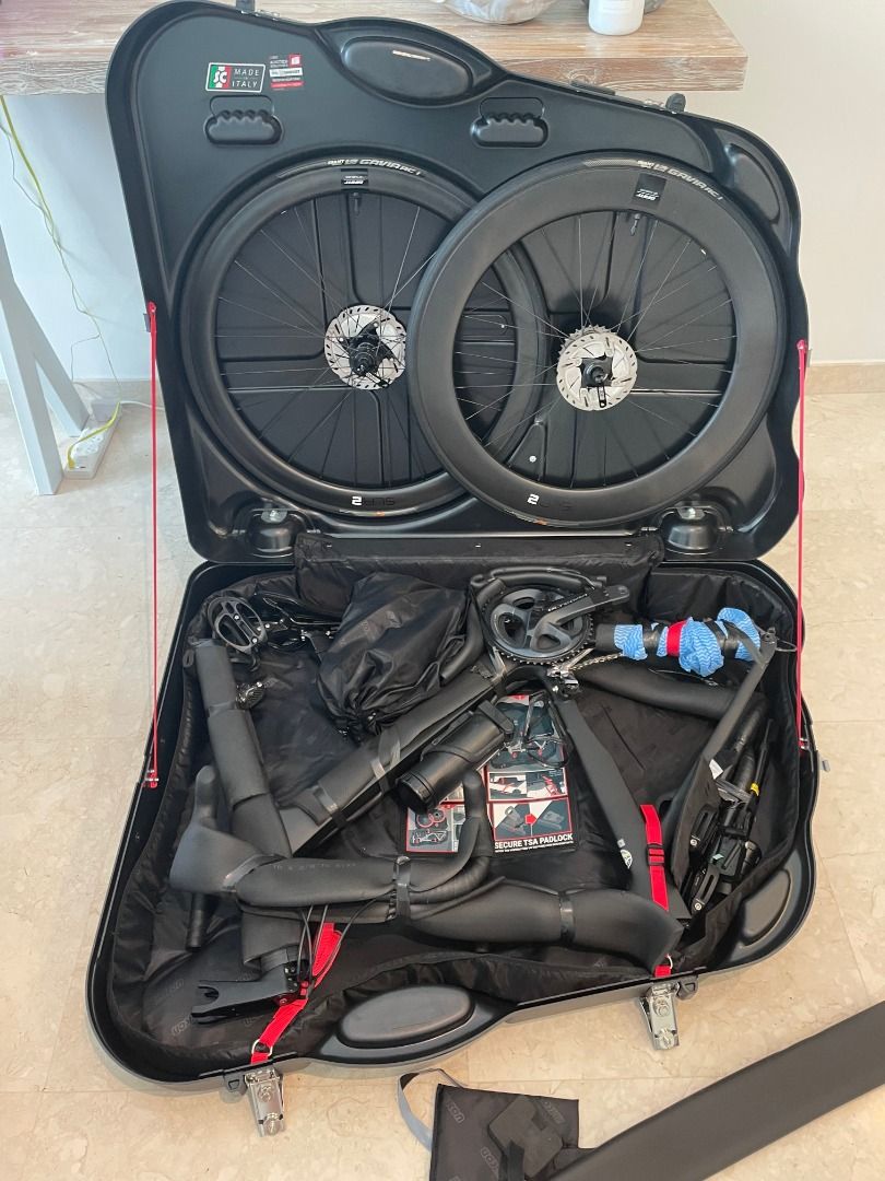 Scicon AeroTech Evolution X TSA Bike Travel Case Box Bike Box, Sports Equipment, Bicycles