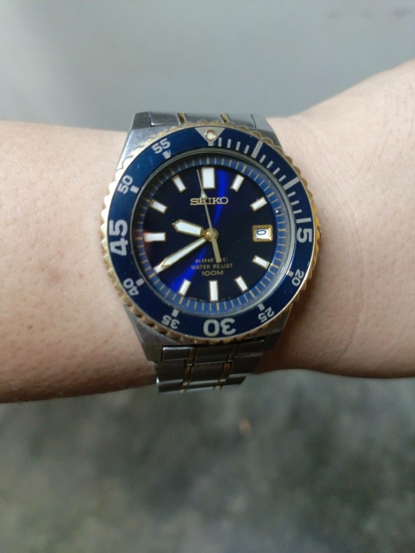 Seiko kinetic, Men's Fashion, Watches & Accessories, Watches on Carousell