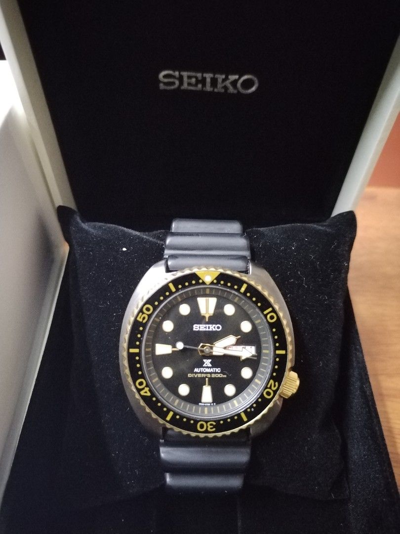 Gold seiko cheap turtle