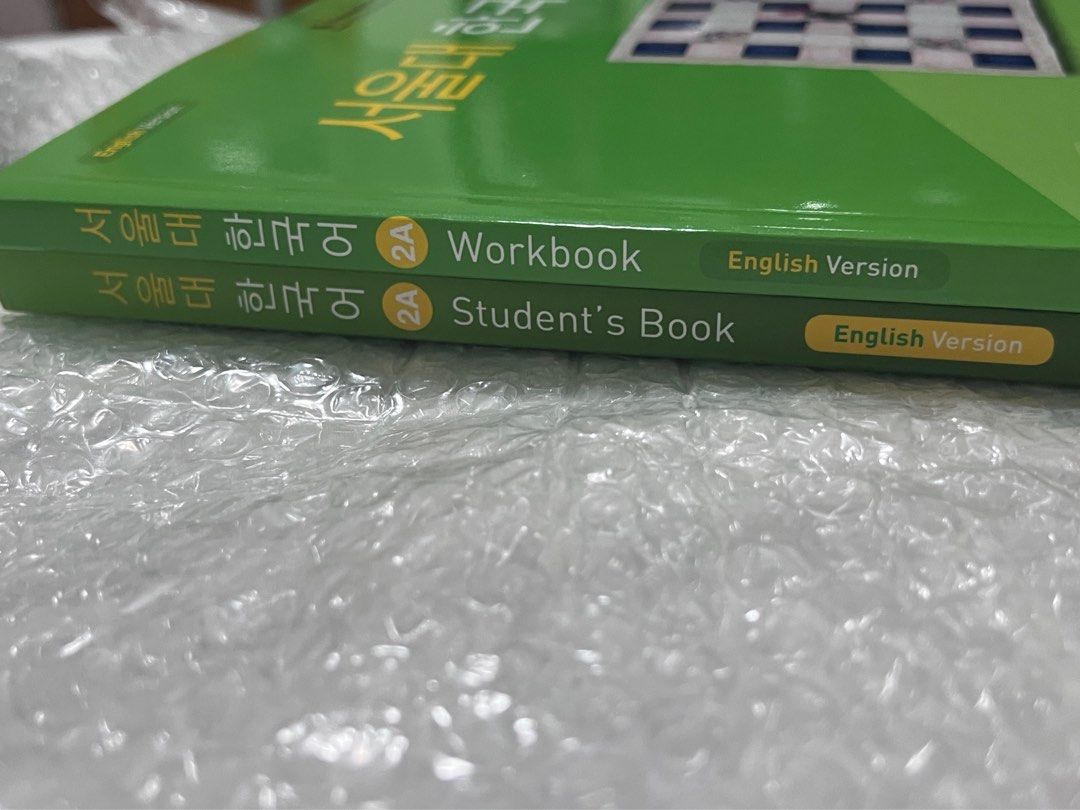 Seoul University Korean Language Textbook & Workbook 2A, Hobbies & Toys