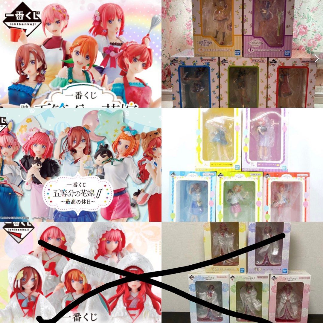 The Quintessential Quintuplets Anime Brooches for Packback 5-toubun No  Hanayome Badge Ichika Nino Miku Yotsuba Nakano Itsuki Pin