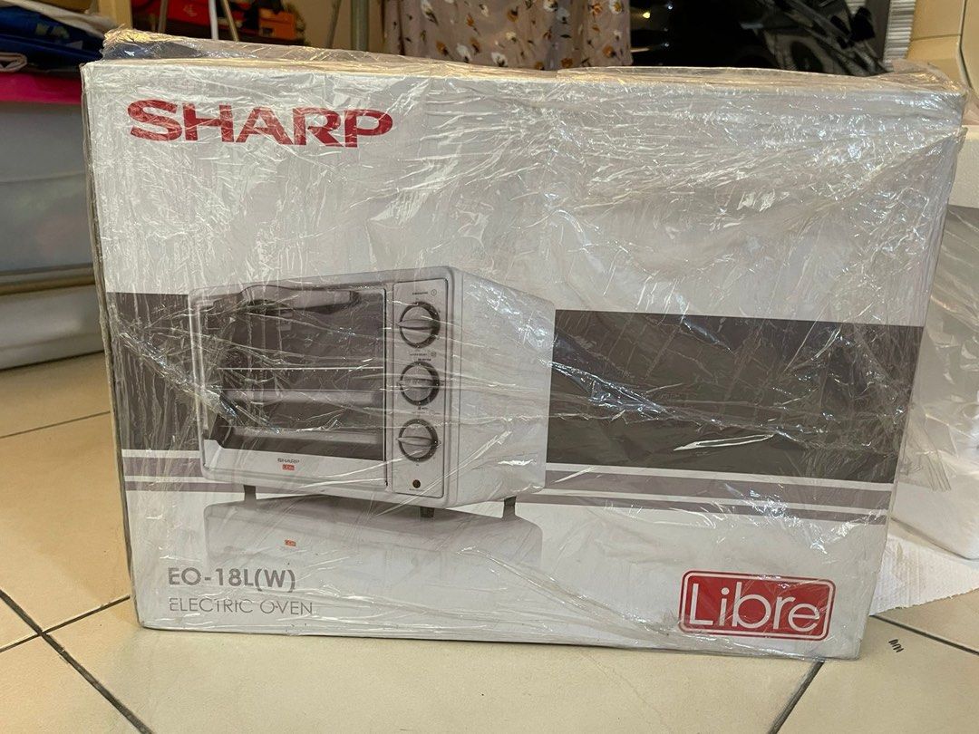 SHARP ELECTRIC OVEN 18 LITER / EO18L (W) 800 WATT Listrik, Kitchen