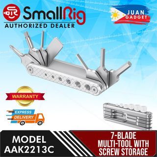 SmallRig AAK2213C 7-Blade Multi-Tool with Screw Storage   JG Superstore