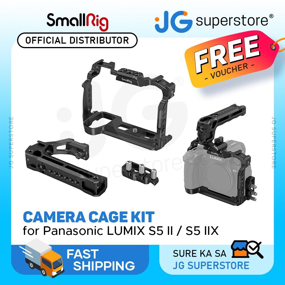 SmallRig Cage Kit for Panasonic LUMIX G9 II / S5 II / S5 IIX 4143