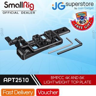 SmallRig Lightweight Top Plate ARRI-Style Anti-Twist Accessory Threads for BMPCC 4k and 6k APT2510 | JG Superstore