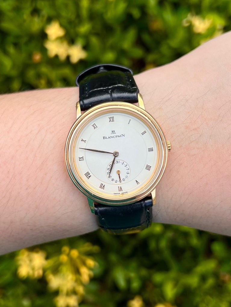 Blancpain sales villeret 34mm