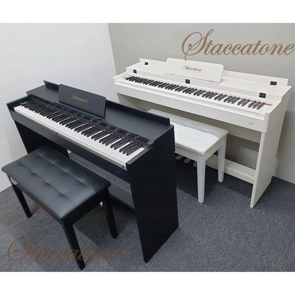 Staccatone S-600 Digital Piano | Fully Weighted Hammer Action + Free ...