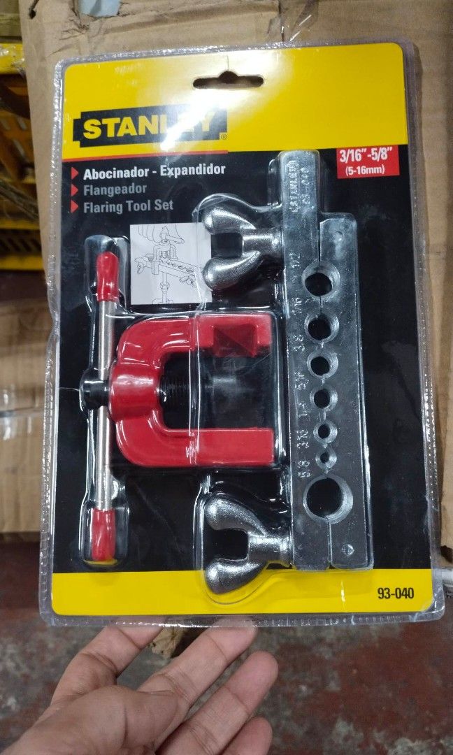 Stanley Flaring Tools Set 3/16"5/8" 93040 on Carousell