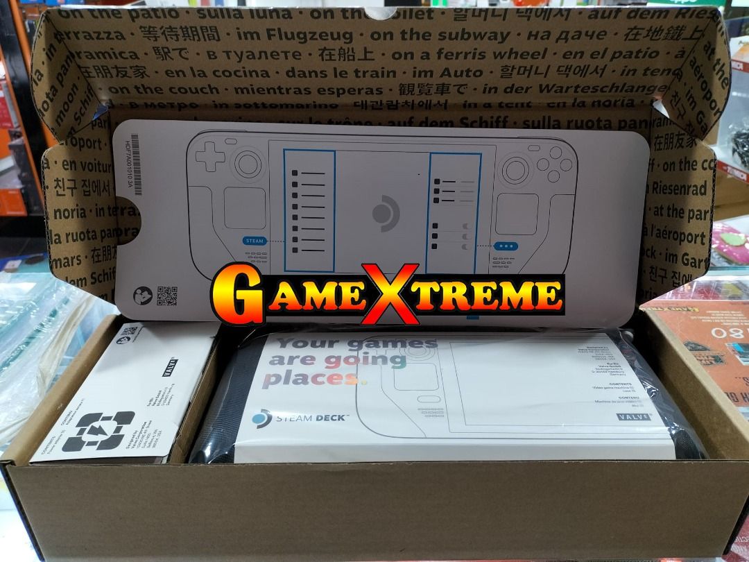 Steam Deck 64GB / 512GB Available, Video Gaming, Video Game Consoles ...